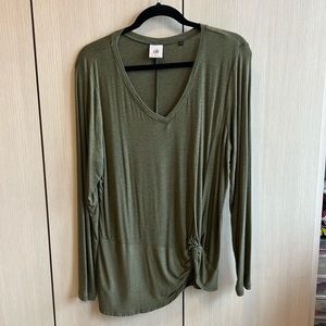 Cabi knot tee, long sleeve